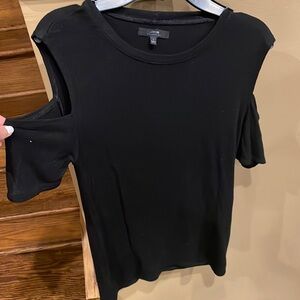 Joe’s collection black open shoulder